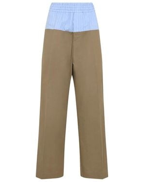 Dries Van Noten Pablo Cotton Trousers - Grey