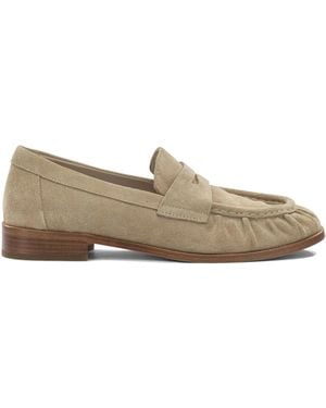 Strategia Leather Loafers - Brown