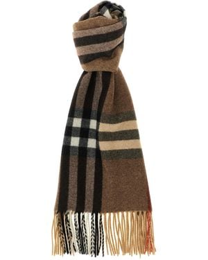 Burberry House Check Large Scarf - Natural