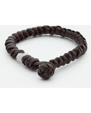 Bottega Veneta Sterling Fondant Leather Bracelet - Multicolour