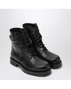 DURAZZI MILANO Combat Boots - Black
