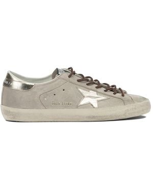 Golden Goose "Super Star" Low Trainers - Natural