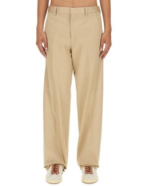 Lanvin Twisted Chino Pants - Natural
