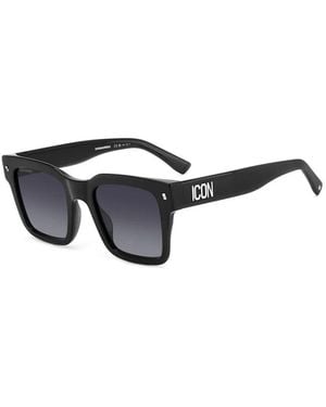 DSquared² Icon 0010/S 807(9O) - Black