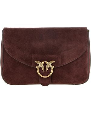 Pinko 'Love Satchel' Medium Shoulder Bag - Brown