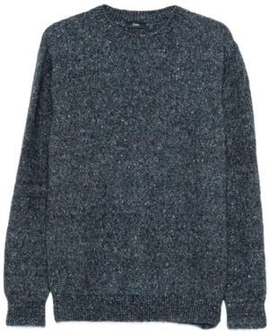 Herno Alpaca Blend Crewneck - Blue