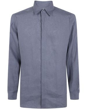 Lardini Linen Shirt - Blue