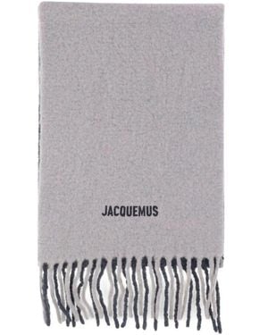 Jacquemus L'Echarpe Moisson - Grey