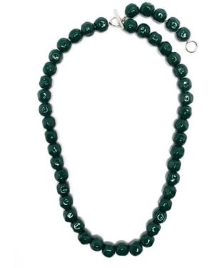 Jil Sander Ancestor Moon Necklace 2 - Black