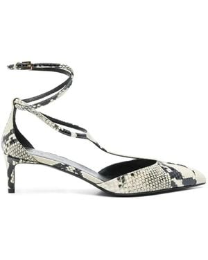 KHAITE "Mia" Pump 45 - Metallic