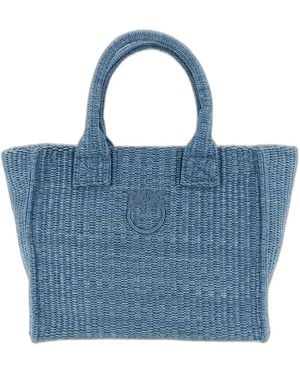 Pinko Polyester Polypropylene Handbag - Blue