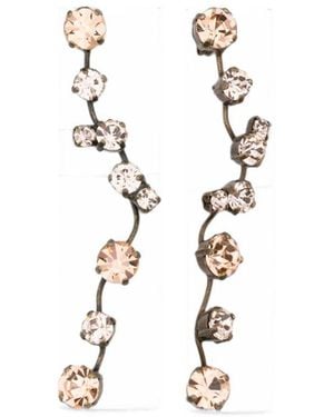 forte_forte Crystal Earrings - Pink
