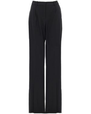 Balenciaga Sartorial Wool Trousers - Black