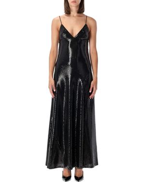 Alberta Ferretti Alberta Ferretti Sequin Dress - Black