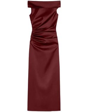 Max Mara Opaco Long Dress - Red
