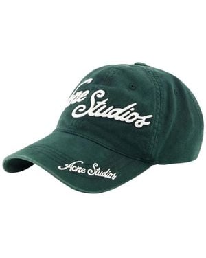 Acne Studios Cap - Green