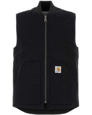 Carhartt Padded Cotton Canvas Vest - Black