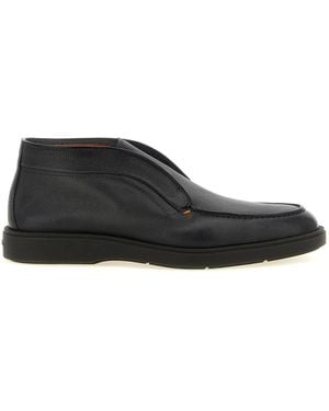 Santoni 'Digits' Ankle Boots - Black