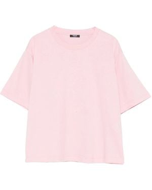 Versace Short Sleeve Medusa Motif Crewneck T-Shirt (Size 40) - Pink