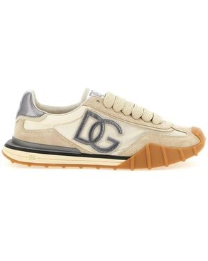 Dolce & Gabbana Dolce & Gabbana 'Dg Athletic' Trainers - Metallic