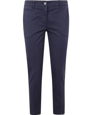 Twinset Regular Pants - Blue