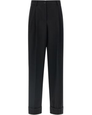 Dolce & Gabbana Dolce&Gabbana Wool Pants - Black