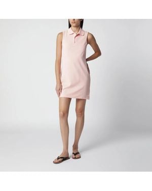 Flore Flore Sleeveless Lauren Cotton Polo Dress - Pink