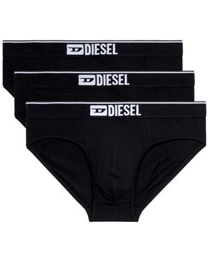 DIESEL Pack Of Three Briefs - Black