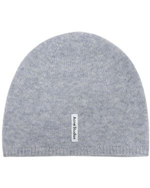 Acne Studios Fitted Beanie - Gray