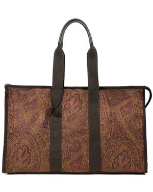 Etro Tote Bag - Brown