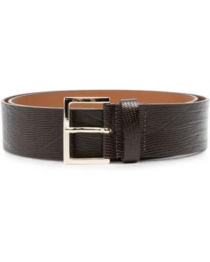 Alysi Leather Belt - Brown