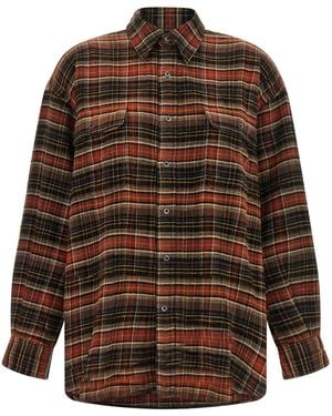R13 'Boyfriend' Shirt - Brown