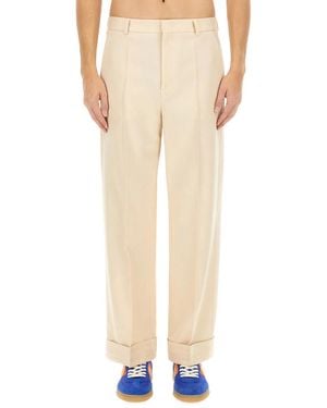 Valentino Wool Pants - Natural