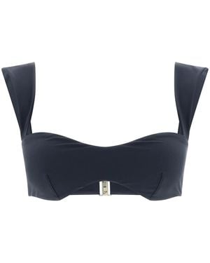 Magda Butrym '01' Bikini Top - Blue