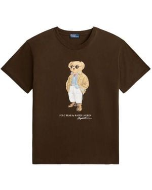 Polo Ralph Lauren Polo Bear T-Shirt - Brown