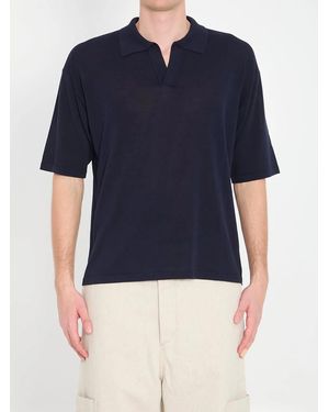 Roberto Collina Cotton Polo Shirt - Blue