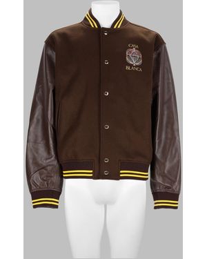 CASABLANCA Mini Pyramidal Sports Jacket - Brown