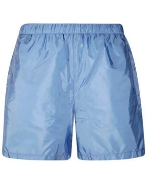 Prada Re-Nylon Swim Trunks - Blue