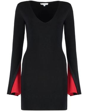JW Anderson Contrast Cuf Fitted Drees - Black