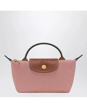 Longchamp Pochette Con Manico Le Pliage - Red