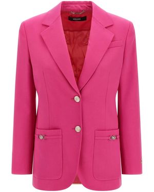 Versace 'Underwater Barocco' Blazer - Pink