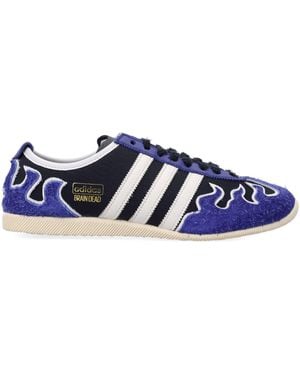 adidas Originals Adidas Japan Lo Brain Dead Leather Sneakers - Blue