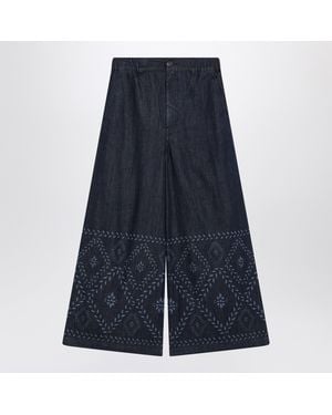 Weekend by Maxmara Cotton Poplin Shirt - Blue