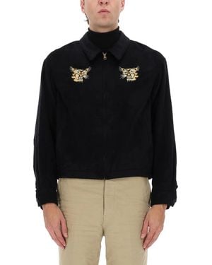 Visvim Silk Sports Jacket - Black