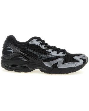 Mizuno 'Wave Rider 10' Trainers - Black