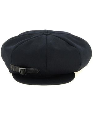 Yohji Yamamoto '8 Panel Casquette' Hat - Black