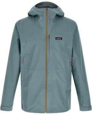 Patagonia 'Boulder Fork' Jacket - Blue