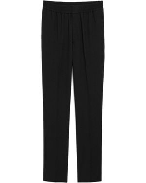 Ami Paris Elasticated Waist Pants - Black