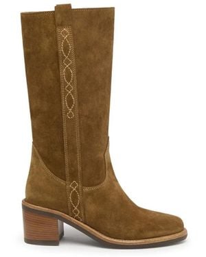 Ash Waxed Suede - Brown