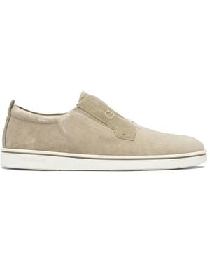 Ferragamo Rubber Loafers - White